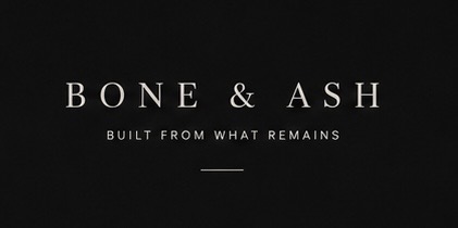 Bone & Ash brand and apparel mood board
